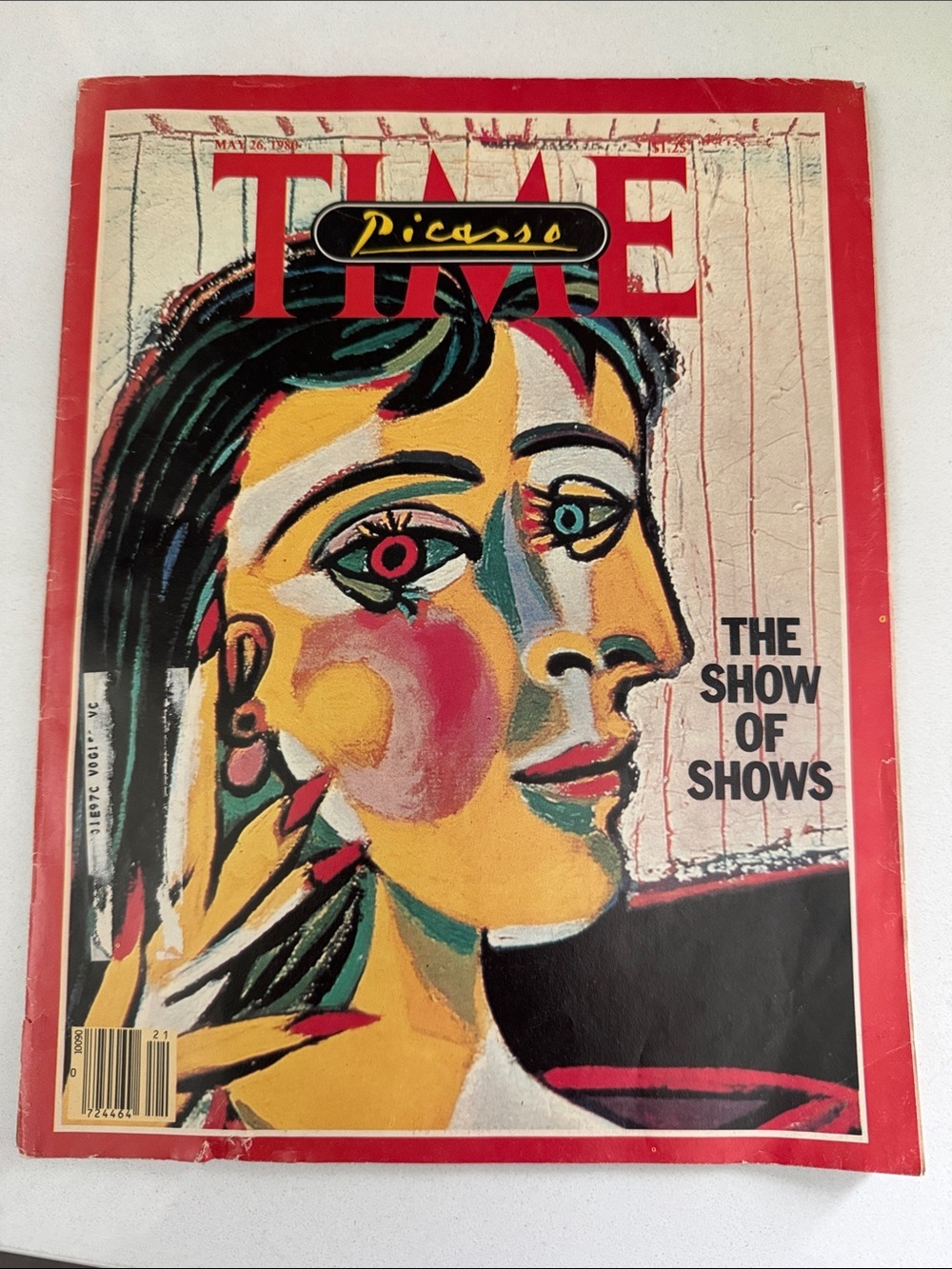 Picasso - Time magazine May 26 1980 - vintage magazine